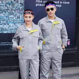 Uniforme de trabajo de alta visibilidad, traje de trabajo para hombres y mujeres, pintores transpirables, <span class=keywords><strong>ropa</strong></span> de trabajo para construcción - Product Image 4