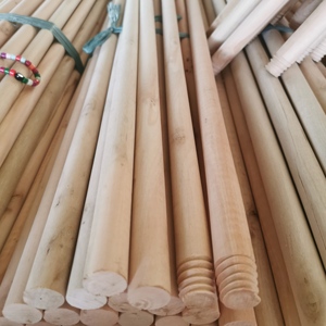 Palos de Madera de <span class=keywords><strong>Eucalipto</strong></span> Portátiles Hechos en China 120 - 135 cm Precio Económico Palo de Escoba de Madera - Product Image 1