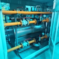 Estación de Regulación y Medición de GNC Llave en Mano con Unidad de Odorización, Descompresión de Tres Etapas y Construcción de Acero al Carbono