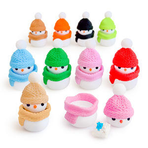 Juguete Promocional de Regalo, Botón Impreso en 3D para Aliviar el Estrés, Muñeco de Nieve Navideño, Juguete Antiestrés - Product Image 1