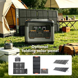 China-made <b>Solar</b> Charging Outdoor Camping <b>Generator</b> All in One 300W-5120W Portable Power Station Optional <b>Solar</b> - Product Image 2