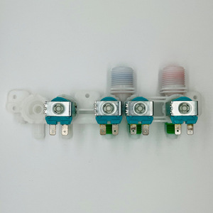 วาล์วทางเข้าแบบสี่วาล์ว 120V อุปกรณ์เสริมเครื่องซักผ้าแบบติดผนัง DC97-15459H - Product Image 1