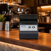 Imprimante thermique HSPOS 591AI Mini 58 mm, 80 mm/s, USB, 1500 mAh, charge rapide, 45 langues, pour POS mobile, restaurant