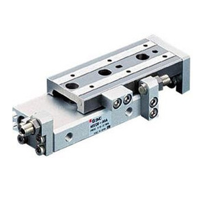 Table coulissante pneumatique SMC MXQ12-10, corps en aluminium, joint NBR, compatible air - Product Image 1