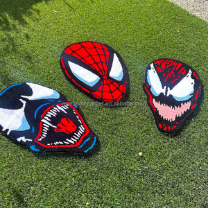 Alfombras con patrón de dibujos animados en forma de animal, alfombra con mechones, alfombrillas para dormitorio de niños, alfombra personalizada, alfombrilla troquelada - Product Image 1