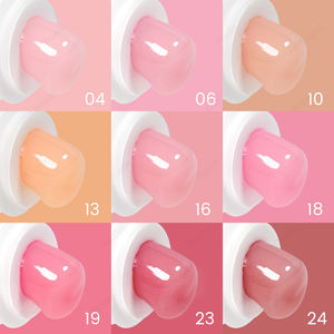 BOZLIN 24 colores Jelly <span class=keywords><strong>Gel</strong></span> Builder en tubo Hema Free Clear White Pink Solid <span class=keywords><strong>Gel</strong></span> Builder Precio de fábrica Nail Extension <span class=keywords><strong>Gel</strong></span> Builder - Product Image 1