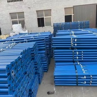 Échafaudage télescopique en acier réglable, fourni par les fabricants, pour la construction, style de conception chinois