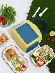 Sac isotherme pour aliments, sac à lunch thermique isolé avec fermeture éclair, boîte à lunch imperméable - Product Image 5