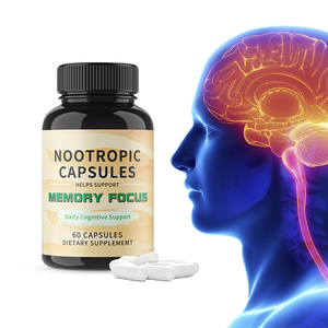 OEM/ODM migliori capsule organiche nootropiche integratore di richiamo del cervello più popolare per gli adulti non per le donne in gravidanza - Product Image 2