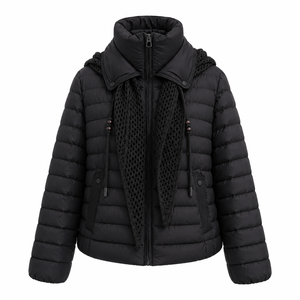 Chaqueta acolchada ligera y cálida para mujer, ideal para salidas informales, con un estilo moderno de invierno, ropa de mujer. - Product Image 2