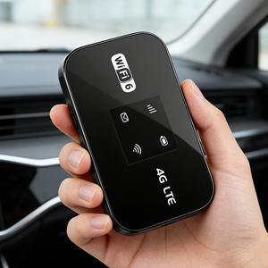 Router DNXT 4G con Scheda SIM, Router 4G Portatile, Dispositivo <span class=keywords><strong>WiFi</strong></span> Mobile, Router <span class=keywords><strong>WiFi</strong></span> per Auto, 3000mAh, WPS, WiFi6, Tipo-C, LED per Uso Esterno - Product Image 1