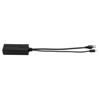 48V 5V 3.5A IEEE802.3af/at 10/100Mbps USB C POE Splitter Adaptador Separador 15W CE/FCC/RoHS Certificado