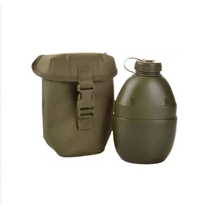 DF B01 Outdoor Security Plastic Water Bottle PE Tactical Canteen <b>Kettle</b> - Product Image 2