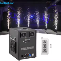 Machine à étincelles froides DMX 512 électronique 600W pour DJ de mariage, avec télécommande, mini machine à étincelles froides, pyro froide