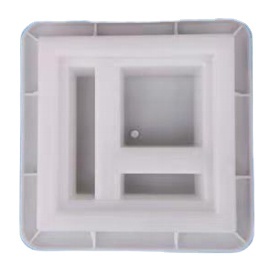 2024 декоративная оконная настенная Цветочная форма, пластиковые архитектурные бетонные оконные формовочные конструкции - Product Image 3