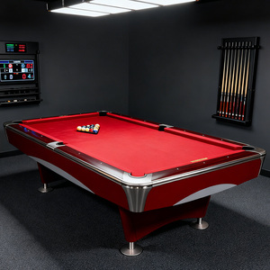 Mesa de Billar de 9 Pies Serie MA de Alta Calidad, Estándar de Torneo, con Pizarra Sólida y Logotipo Personalizado para Uso en Clubes, MA-02 9ft Ameri - Product Image 1