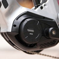 Vélo électrique à double suspension souple EM6 de troisième génération avec transmission électronique M6250, tige de selle électrique sans fil et moteur de moyeu arrière