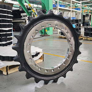 Nhà máy tùy chỉnh máy xúc không gỉ Bộ phận bánh xe bánh xích ec360 Ổ Đĩa xích - Product Image 1