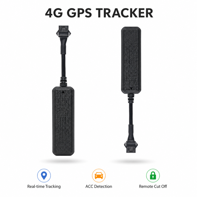 Multi-Satellite GPS Tracking Device T2 with 4G LTE Cat1 GPS BDS GLONASS for Fleet Vehicles and Asset Monitoring