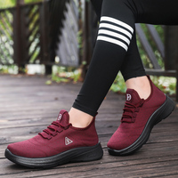 Chaussures de marche respirantes anti-bactériennes à imprimé style graphène, nouvelle conception, confortables, légères, chaussures décontractées