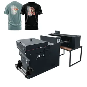 60cm 2 Heads I3200 New Technology Inkjet Printers Supplies Tshirt Printing Machine/digital Dtf Printing Machine Tshirt