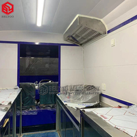 Nouveau Design kiosque alimentaire camion à café cuisine Mobile camion à tacos avec support de Hot-Dog entièrement équipé camion alimentaire Mobile