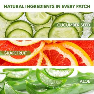 Patchs pour les <span class=keywords><strong>yeux</strong></span> au matcha et à l'aloe vera OEM/ODM, 60 pièces, hydratants naturels à l'acide hyaluronique, <span class=keywords><strong>masque</strong></span> pour les <span class=keywords><strong>yeux</strong></span>, apaise les cernes et les poches sous les <span class=keywords><strong>yeux</strong></span> - Product Image 3