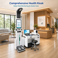 Balance connectée portable OEM de qualité médicale pour analyse complète de la composition corporelle (ultrasonique, hauteur, poids)