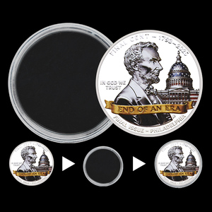 Le Final <span class=keywords><strong>Cent</strong></span> Tribute 2025 R.I.P. Pièce commémorative Penny 1793-2025, fin d'une ère, design Lincoln, cadeau pour collectionneur - Product Image 4