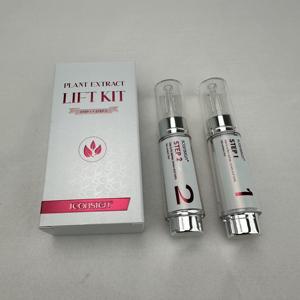 Kit de levantamiento de pestañas de Extracto de planta efectivo profesional para permanente rápida de 8-12 minutos fórmula mejorada nutre y levanta pestañas de 2 <span class=keywords><strong>pasos</strong></span> - Product Image 1