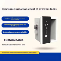 Serrure de casier étanche à déverrouillage par carte RFID avec bracelets, pour piscine, salle de sport, bureau – Verrou intelligent électronique sans clé à capteur pour armoire