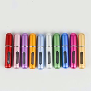 Hot Selling 5Ml 10Ml <b>Mini</b> Perfume Refillable Perfume <b>Bottles</b> Travel Aluminum Atomizer <b>Spray</b> <b>Bottle</b> - Product Image 1