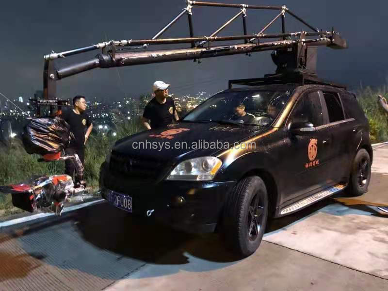 6m Dynamic Russian Arm Scorpio on Car Camera Jib Crane