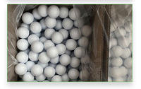Balles de golf personnalisées en PU et caoutchouc, balles de golf d'entraînement en uréthane souple avec emballage en boîte pour utilisation sur le practice, lot de 10, cadeau