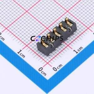 GT-BTP30005-0460B-015A Blade/Spring Contact Battery Connector SMD,P=3mm Connector Spring Contact Type 3mm 5P Horizontal Mount - Product Image 1