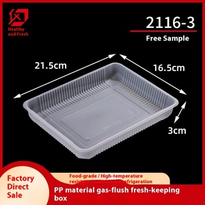 2116cm biển tươi làm sẵn Rau ngâm cá nấu cá lớn phi lê cá đen bên trong bao bì cho thực phẩm PP vỉ - Product Image 3