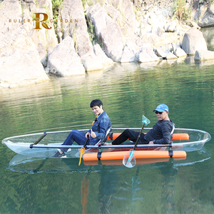 <span class=keywords><strong>Kayak</strong></span> transparent pour 2 personnes en polycarbonate, canoë, bateau <span class=keywords><strong>de</strong></span> pêche en <span class=keywords><strong>mer</strong></span>, bateau <span class=keywords><strong>à</strong></span> la dérive, bateau <span class=keywords><strong>à</strong></span> rames manuel, bateau <span class=keywords><strong>de</strong></span> plaisance - Product Image 4