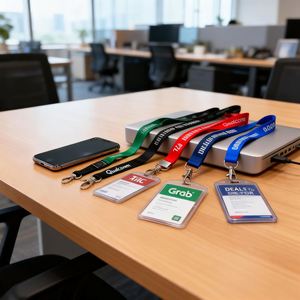 Fashionable Custom <b>Polyester</b> <b>Lanyards</b> with Detachable Buckle, Water Resistant, for Promotional Events, ID Badges - Product Image 4