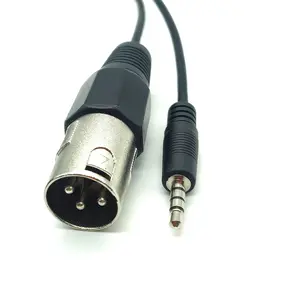 3.5mm TRRS Mini Phone Jack to 3 Pin XLR Male Adapter Audio Cable