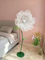 Rose artificielle géante de 160 cm, fleur de sol en soie, haute qualité, faite à la main, décoration florale moderne, support personnalisé OEM ODM pour mariage et événements