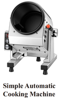 Wajan Goreng Nasi Otomatis Listrik 3500W, Robot Masak Penggorengan Cerdas, Mesin Komersial dengan Garansi 1 Tahun