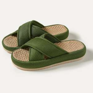 รองเท้าแตะแฟชั่นผู้หญิงแบบมีส้น รุ่นใหม่ปี 2025 สำหรับฤดูร้อนและฤดูใบไม้ร่วง พื้นรองเท้า TPR นุ่มสบาย ปิดนิ้วเท้า - Product Image 5