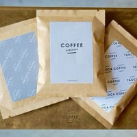 Sac en papier scellé Kraft emballage de café ensemble de filtres à café portables filtre à café goutte à goutte sac d'oreille suspendu