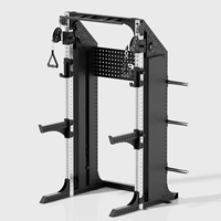 Rack de musculation multifonctionnel modulaire de qualité commerciale, structure d'entraînement de gym combinée extensible et interchangeable