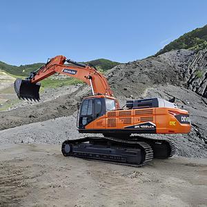 Excavatrice sur chenilles 45 tonnes DX450LCA DX450 DX450LCA-7M avec marteau hydraulique, moteur, vanne de commande, moniteur et broyeur à fléaux - Product Image 1