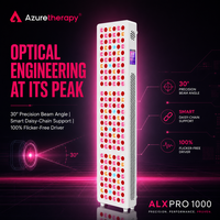 AZURETHERAPY Panneau de luminothérapie à 12 longueurs d'onde 480nm-1060nm, LED haute puissance, dispositif infrarouge proche, spectre personnalisé