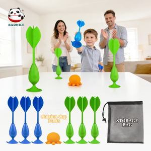 Nouveau <span class=keywords><strong>jeu</strong></span> de fléchettes en silicone multicolores avec ventouses, <span class=keywords><strong>jeu</strong></span> de fléchettes anti-stress, <span class=keywords><strong>jeu</strong></span> de fléchettes interactif pour la famille - Product Image 1
