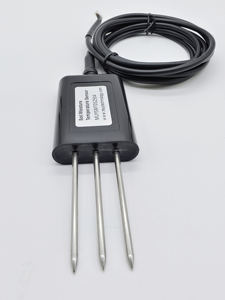 เซ็นเซอร์วัดคุณภาพดินแบบ 3 in 1 จากโรงงานจีน วัดค่า <span class=keywords><strong>pH</strong></span> ความชื้น อุณหภูมิ รองรับการเชื่อมต่อ RS485  พร้อมสัญญาณเอาต์พุต 4-20mA 0-5V 0-10V - Product Image 4