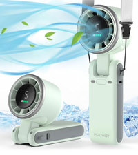 Handheld small <b>fan</b>, turbo folding <b>mini</b> charging model, small handheld desktop portable electric <b>fan</b> wholesale - Product Image 2