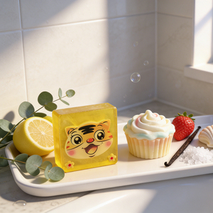 Handmade Solid Transparent Glycerin Soap in Animal Shaped <strong>Bar</strong> Style Moisturizing Smooth Slimming for <strong>Dry</strong> Skin Friendly Children - Product Image 5